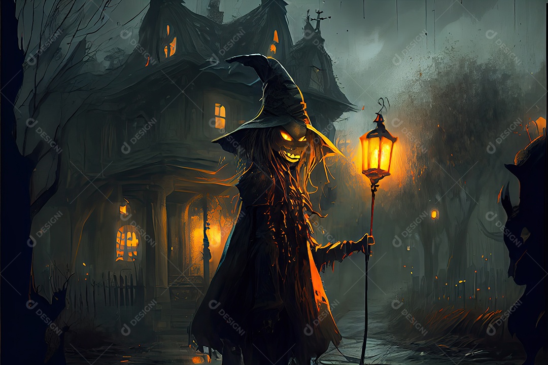 Dia de Halloween olhos de Jack O lanternas doces ou travessuras Samhain Todas as Relíquias véspera de todos os santos assustador Horror Fantasma Demônio background 31 de outubro.