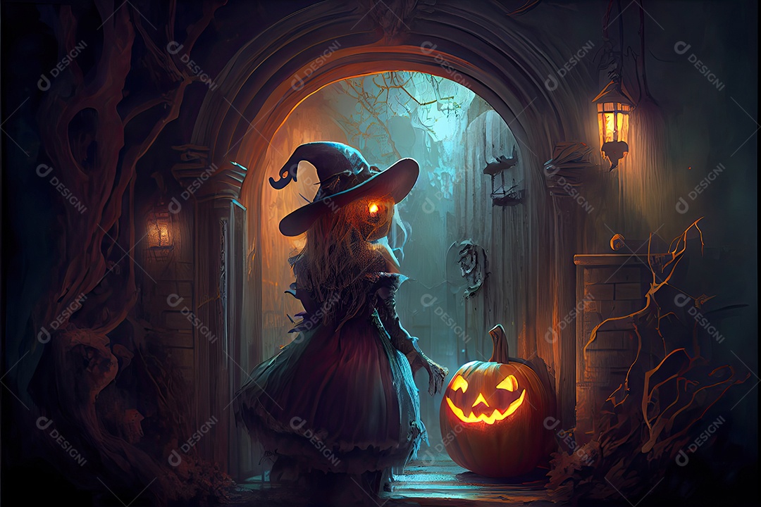 Dia de Halloween olhos de Jack O lanternas doces ou travessuras Samhain Todas as Relíquias véspera de todos os santos assustador Horror Fantasma Demônio background 31 de outubro.