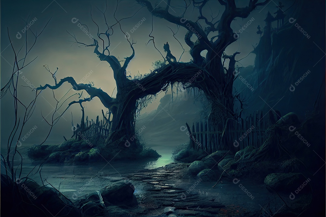 Dia de Halloween olhos de Jack O lanternas doces ou travessuras Samhain Todas as Relíquias véspera de todos os santos Eve All halloween assustador Horror Fantasma Demônio background 31 de outubro.