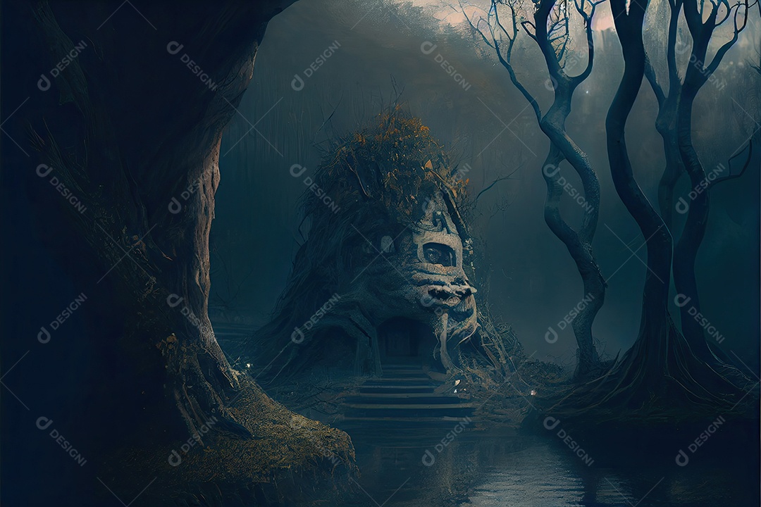 Dia de Halloween olhos de Jack O lanternas doces ou travessuras Samhain Todas as Relíquias véspera de todos os santos Eve All halloween assustador Horror Fantasma Demônio background 31 de outubro.