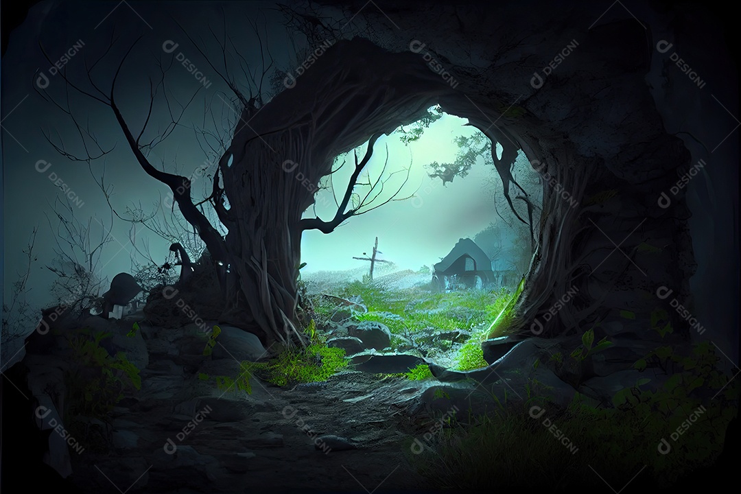 Dia de Halloween olhos de Jack O lanternas doces ou travessuras Samhain Todas as Relíquias véspera de todos os santos Eve All halloween assustador Horror Fantasma Demônio background 31 de outubro.