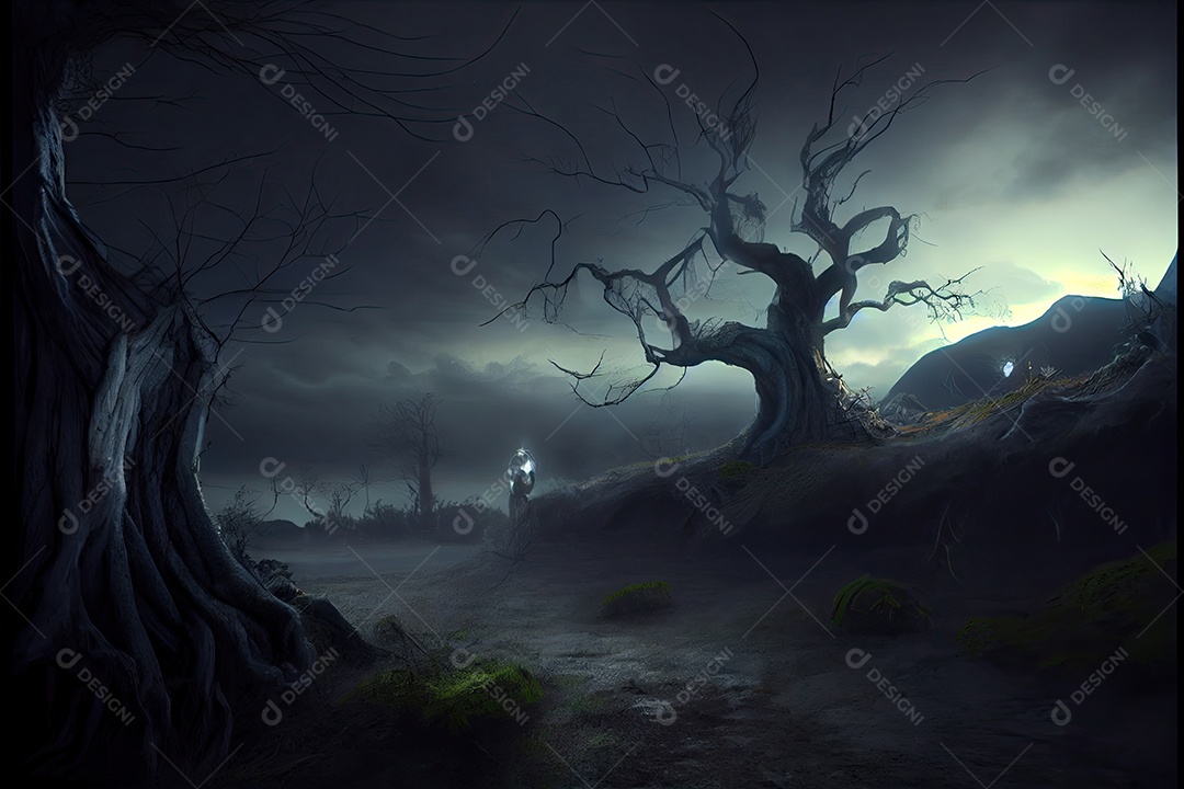 Dia de Halloween olhos de Jack O lanternas doces ou travessuras Samhain Todas as Relíquias véspera de todos os santos Eve All halloween assustador Horror Fantasma Demônio background 31 de outubro.