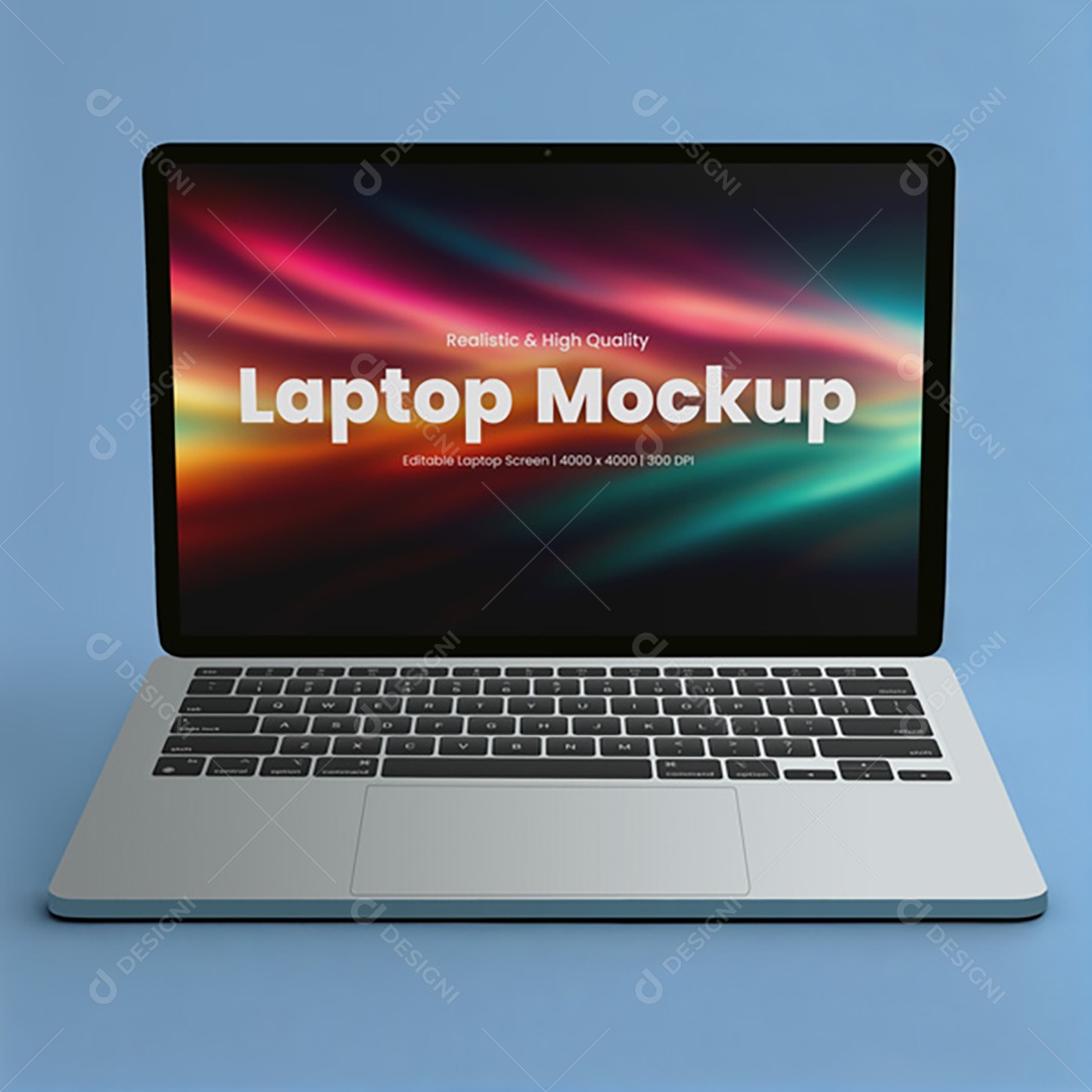 Mockup Notebook Laptop Macbook PSD Editável