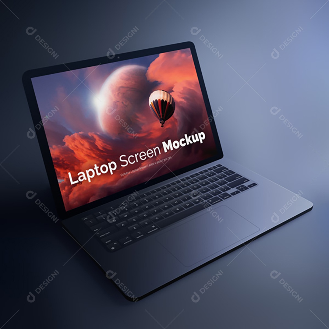 Mockup Notebook Laptop Macbook PSD Editável