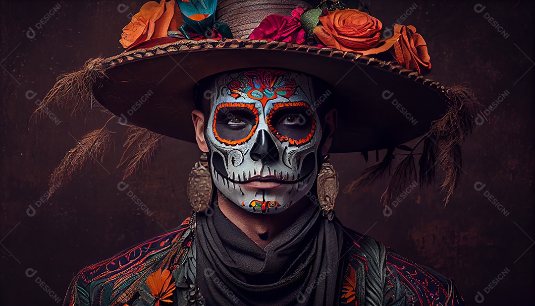 Dia dos Mortos, lembrando o falecido 1º de novembro.