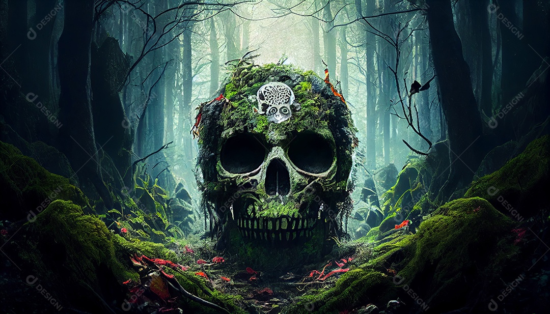 Dia dos Mortos, lembrando o falecido 1º de novembro.