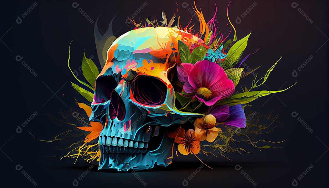 Dia dos Mortos, lembrando o falecido 1º de novembro.