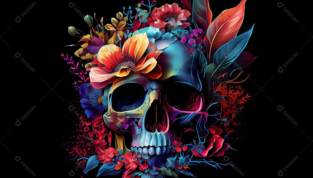 Dia dos Mortos, lembrando o falecido 1º de novembro.