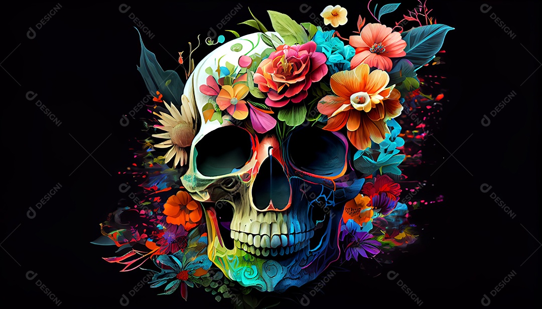 Dia dos Mortos, lembrando o falecido 1º de novembro.