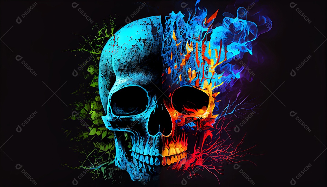 Dia dos Mortos, lembrando o falecido 1º de novembro.