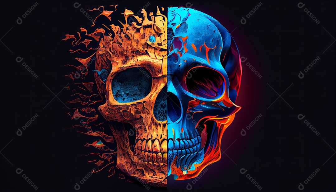 Dia dos Mortos, lembrando o falecido 1º de novembro.