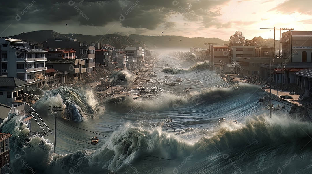 Dia Mundial da Conscientização sobre Tsunamis 5 de novembro.