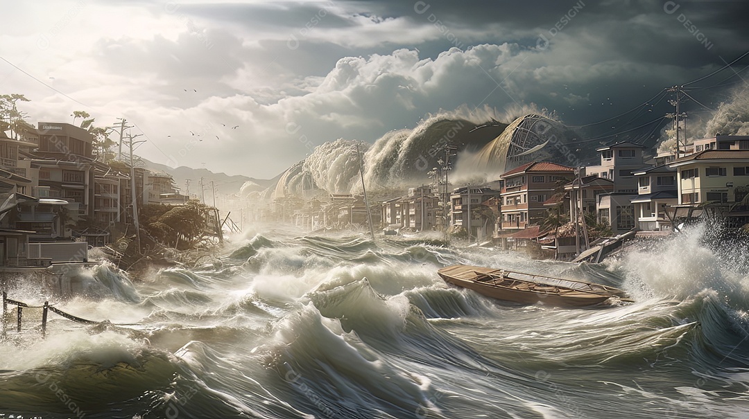 Dia Mundial da Conscientização sobre Tsunamis 5 de novembro.