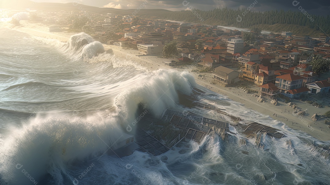 Dia Mundial da Conscientização sobre Tsunamis 5 de novembro.