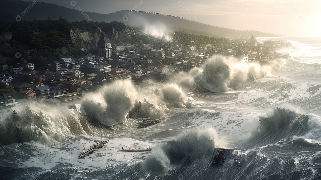 Dia Mundial da Conscientização sobre Tsunamis 5 de novembro.