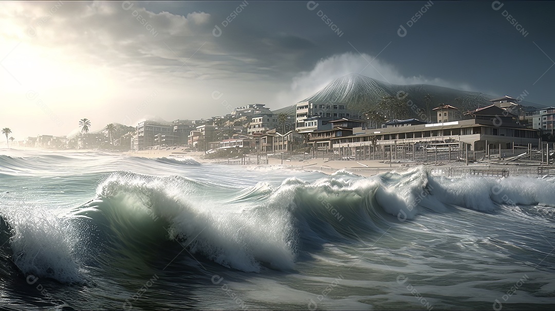 Dia Mundial da Conscientização sobre Tsunamis 5 de novembro.
