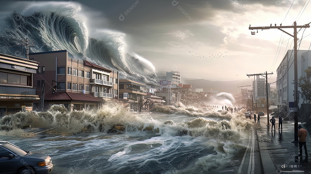 Dia Mundial da Conscientização sobre Tsunamis 5 de novembro.