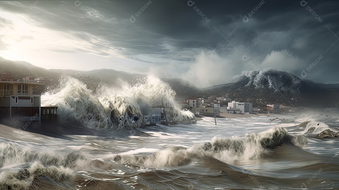 Dia Mundial da Conscientização sobre Tsunamis 5 de novembro.