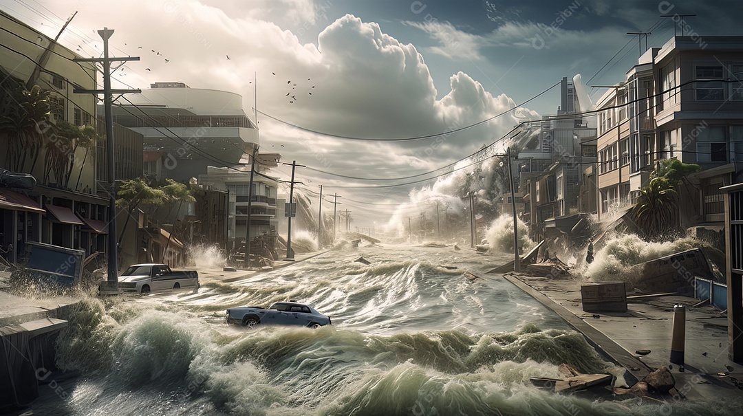 Dia Mundial da Conscientização sobre Tsunamis 5 de novembro.