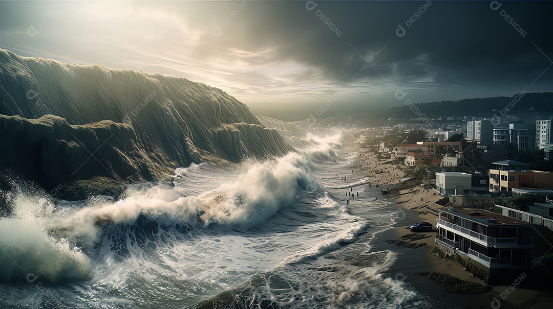Dia Mundial da Conscientização sobre Tsunamis 5 de novembro.
