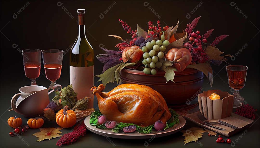 Dia de Ação de Graças e Festa da Colheita 23 de novembro.