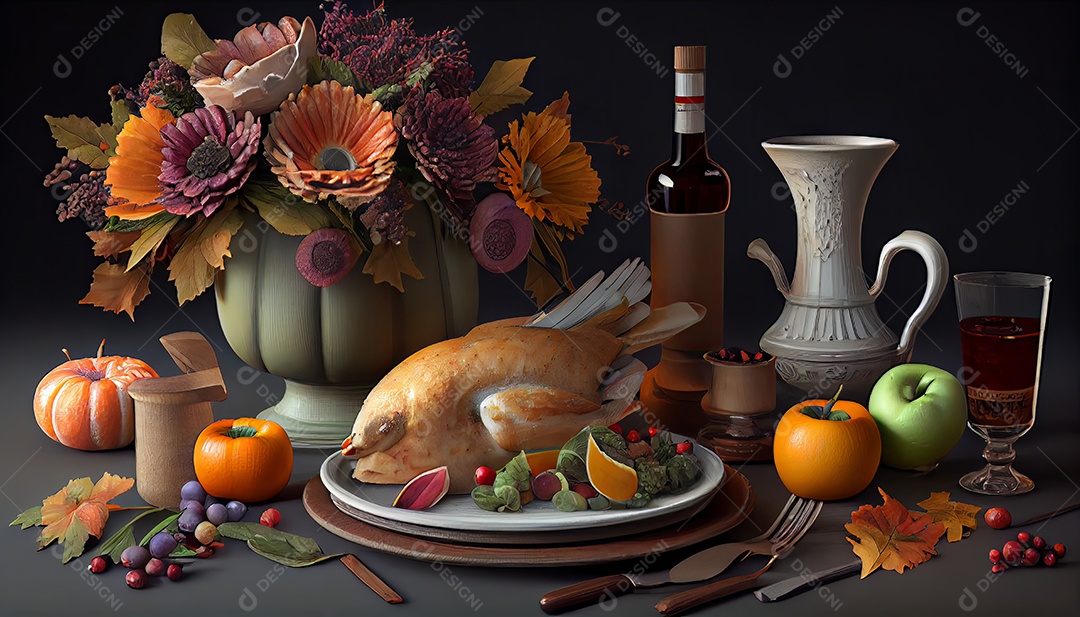 Dia de Ação de Graças e Festa da Colheita 23 de novembro.