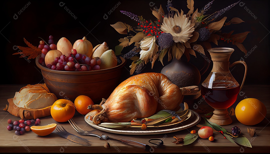 Dia de Ação de Graças e Festa da Colheita 23 de novembro.