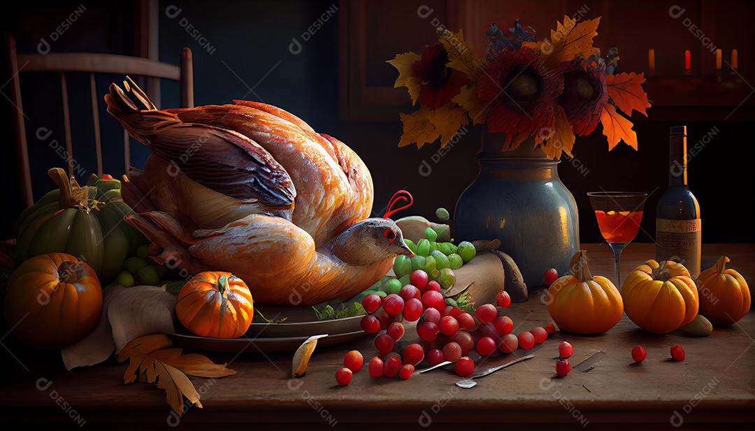 Dia de Ação de Graças e Festa da Colheita 23 de novembro.