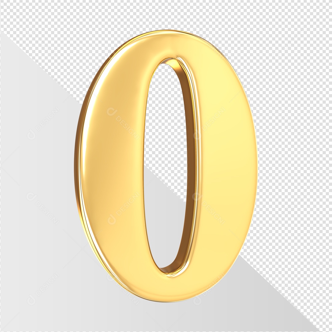 Gold Number 0 3D PSD Element