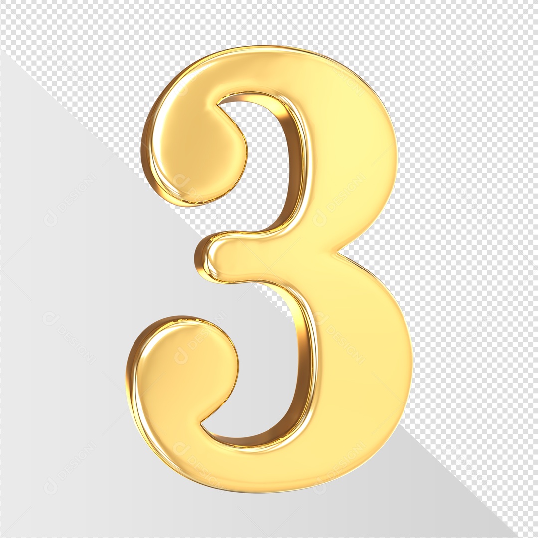 Golden Number 3 3D PSD Element