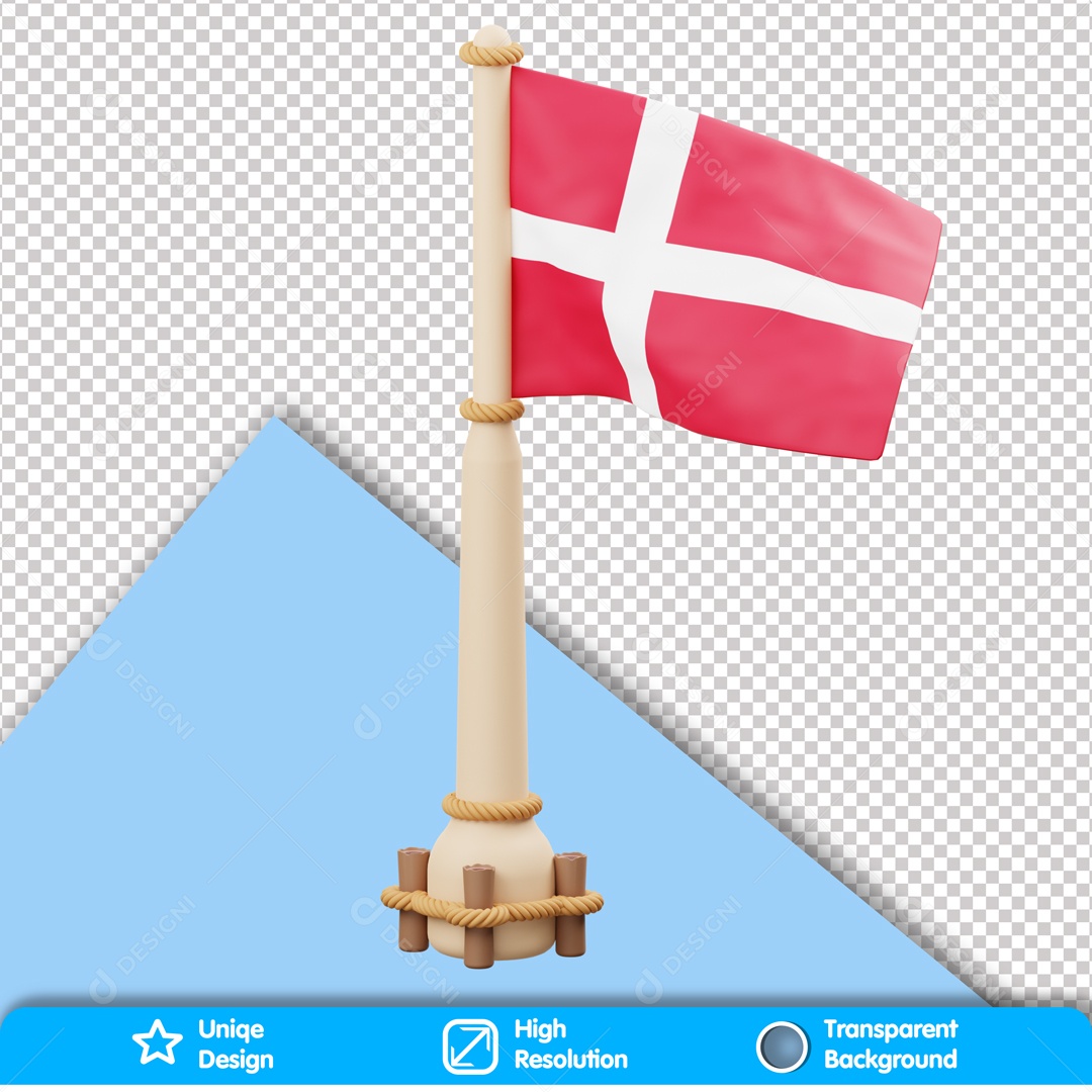 Elemento 3D Bandeira Da Áustria PSD