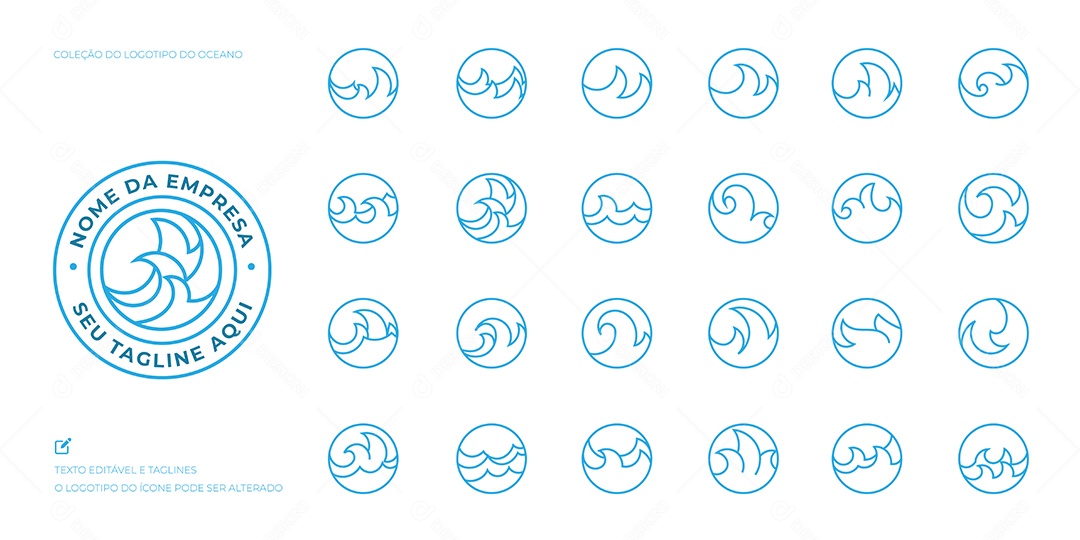 Modelo De Logotipo Empresa EPS Editável