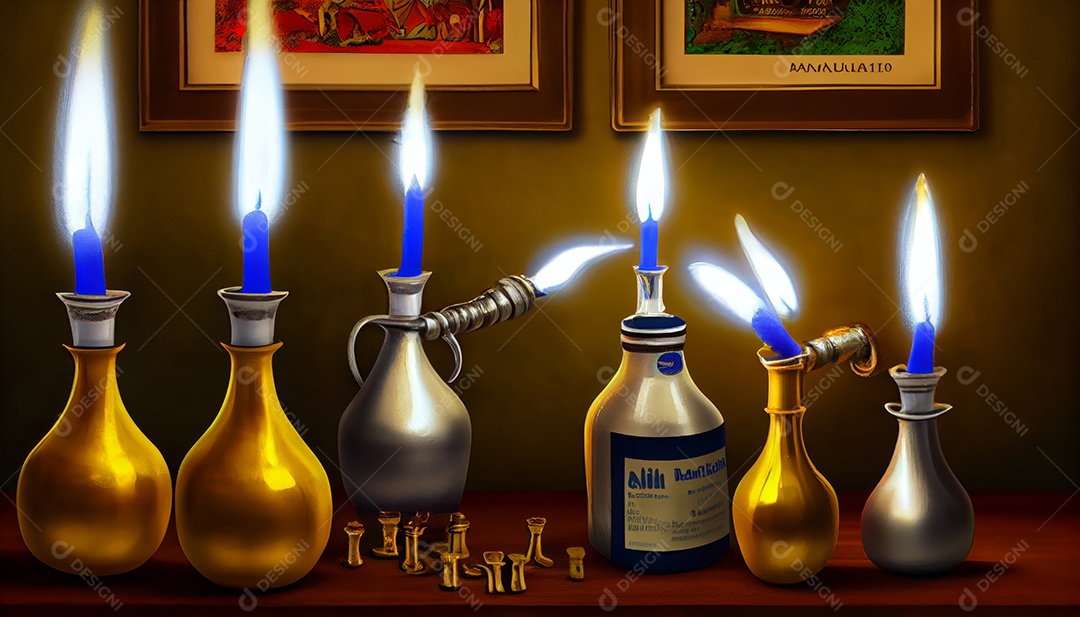 Hanukkah, o milagre do óleo, 7 de dezembro.