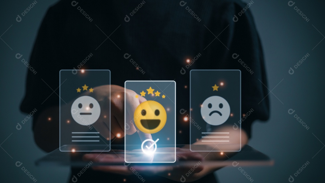 Clientes mostram satisfação através da aplicação na mesa