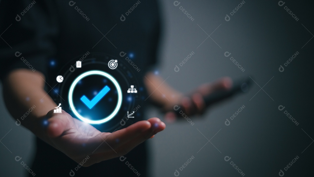 Conceito de certificação e padronização ISO.