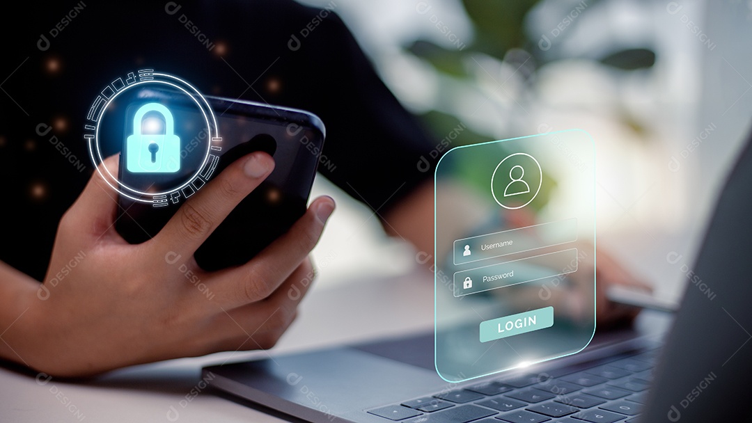 Conceitos de cibersegurança e privacidade para proteger os dados.