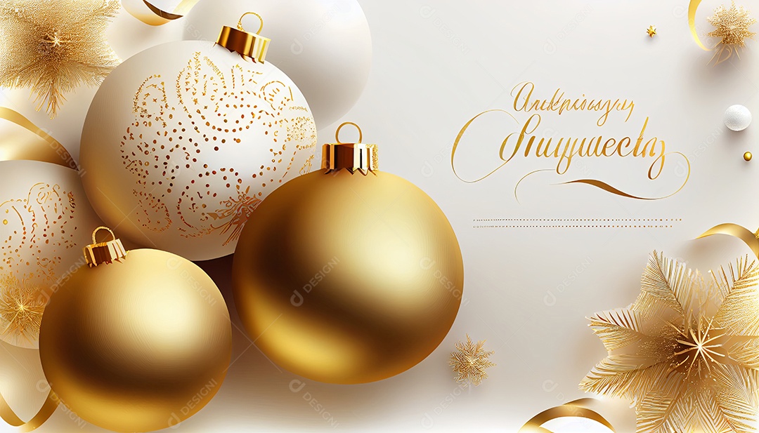 Tenha um feliz natal dia 25 de dezembro.