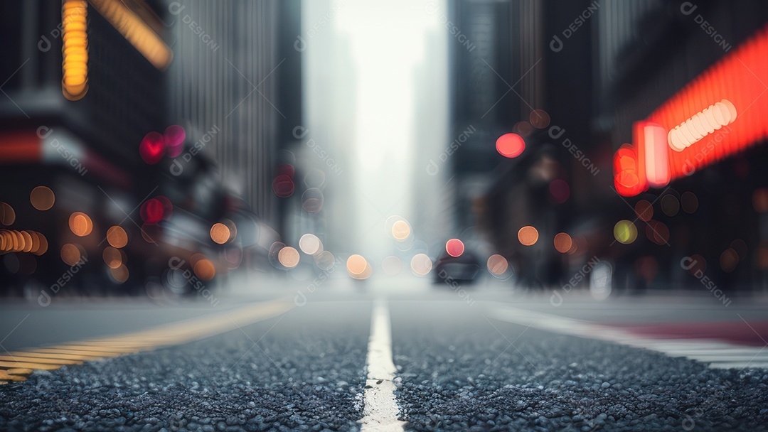 Imagem realista de uma cidade.