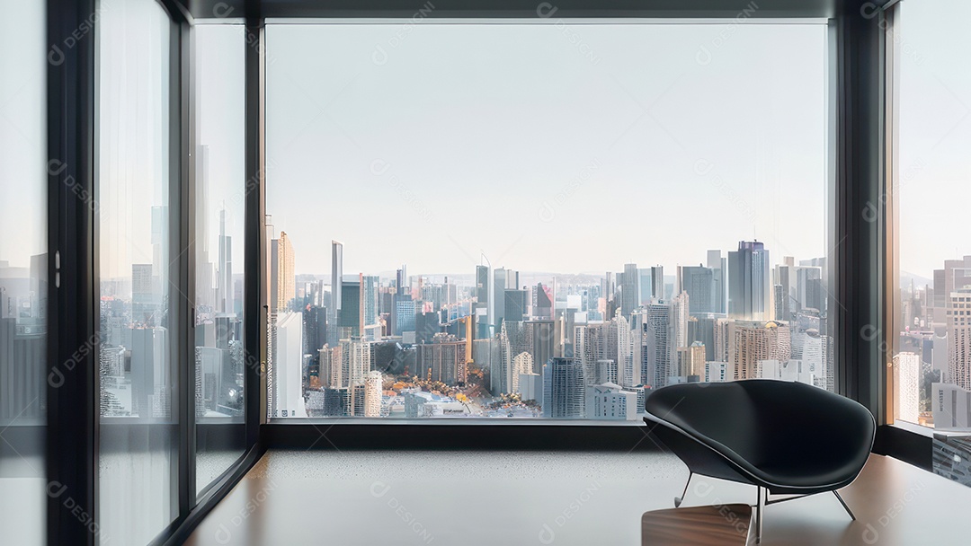 Interior de uma casa bonita e decorada.