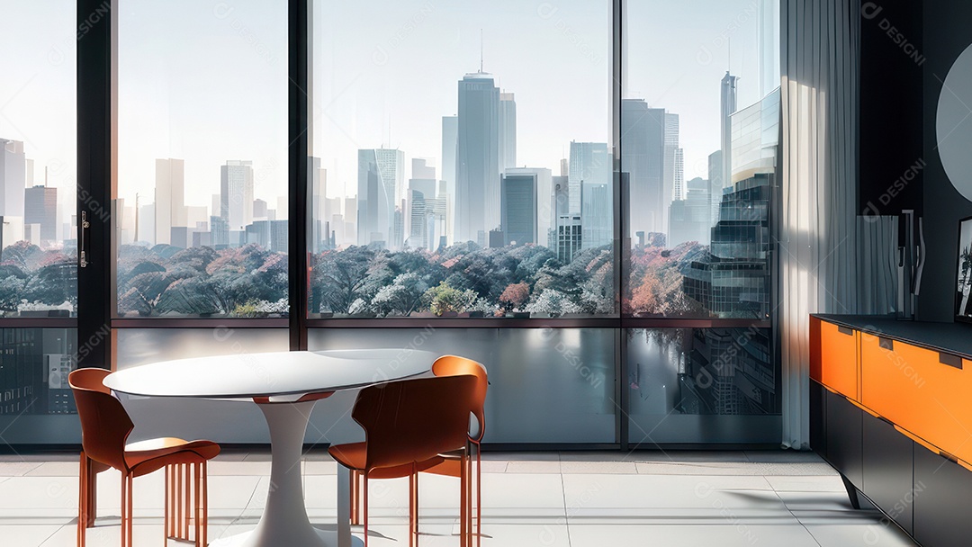 Casa decorada apartamento.