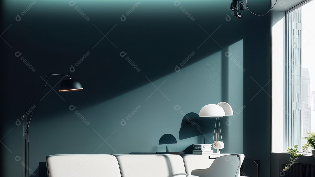 Casa decorada apartamento.