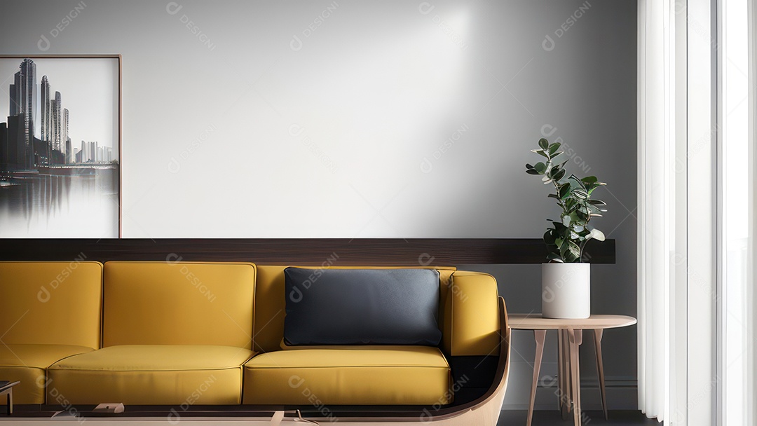 Casa decorada apartamento.