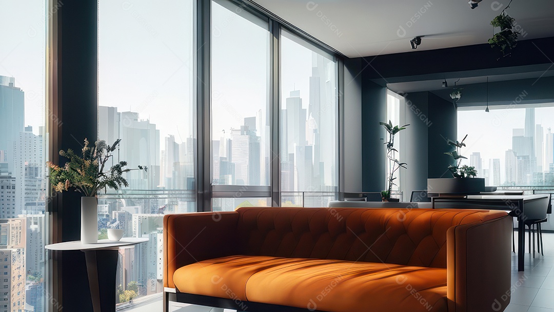 Casa decorada apartamento.