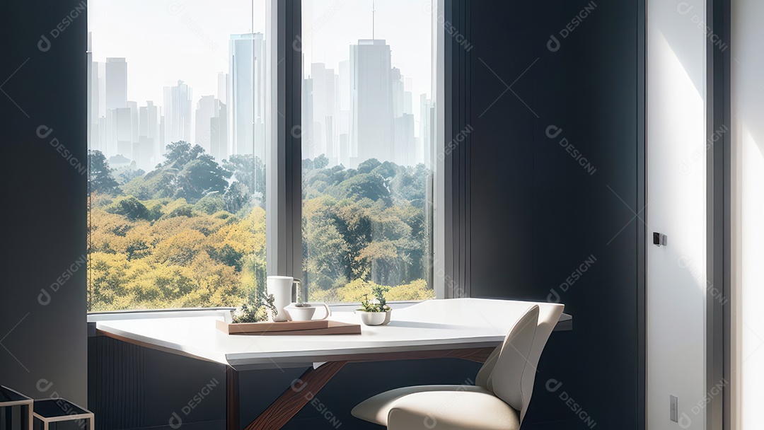 Casa decorada apartamento.