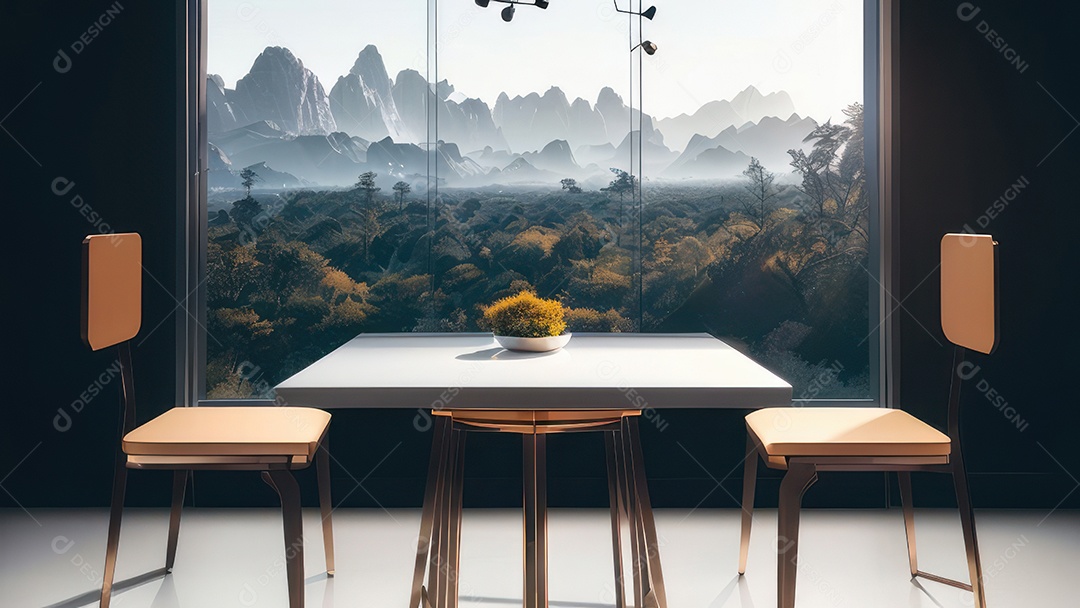 Casa decorada apartamento.