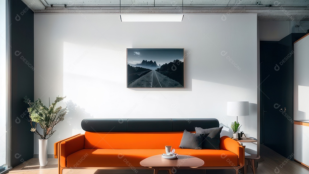 Casa decorada apartamento.