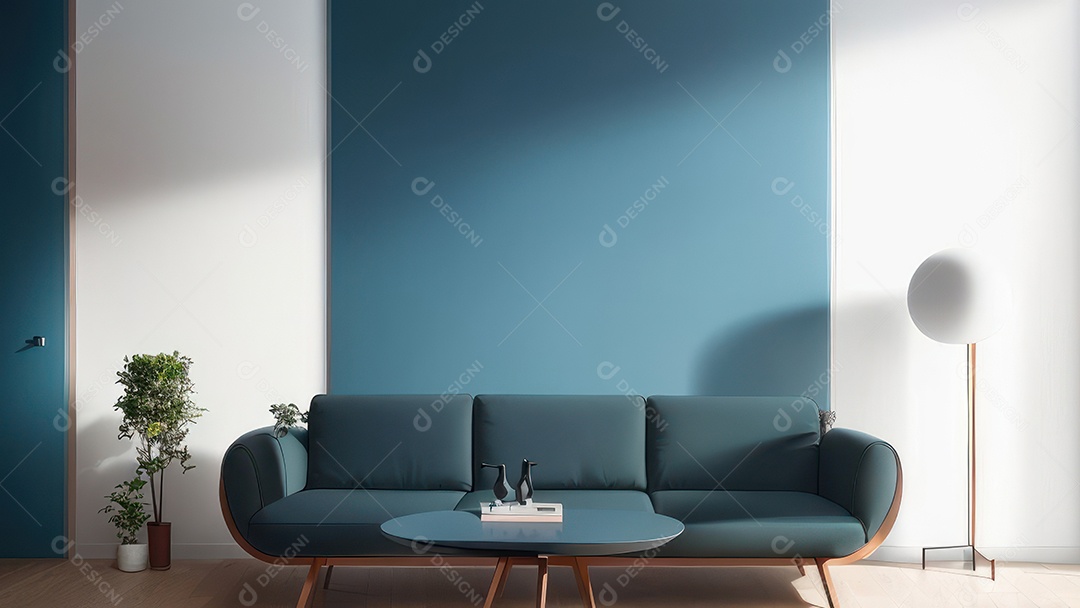 Casa decorada apartamento.