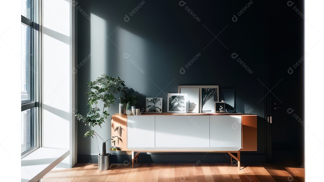 Casa decorada apartamento.