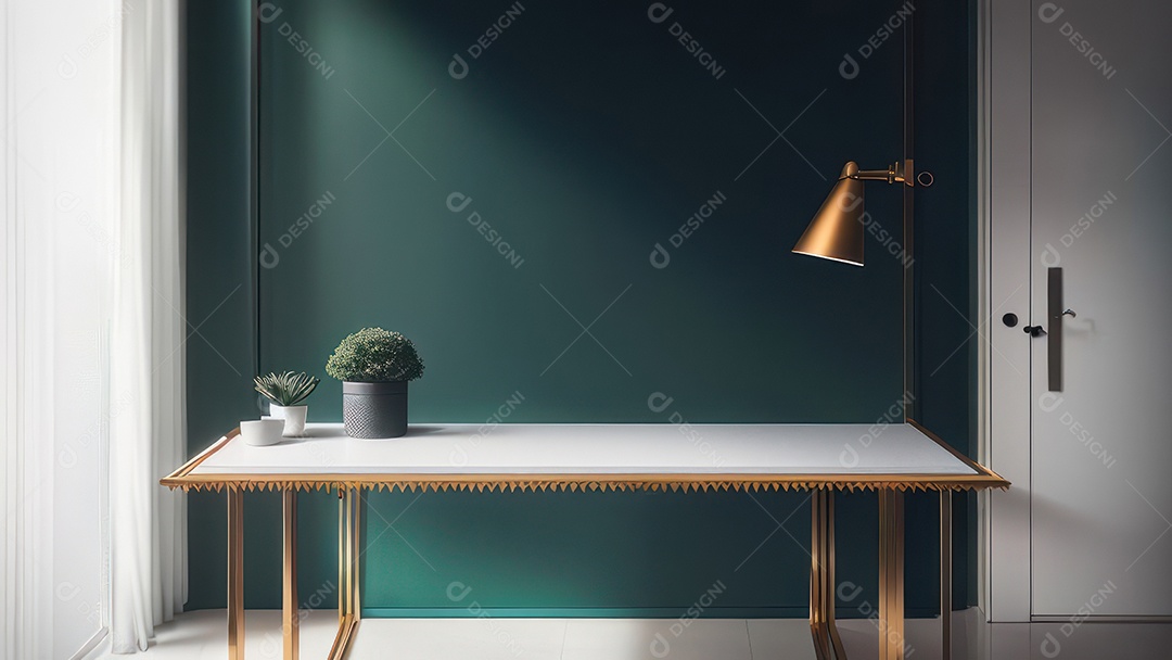 Casa decorada apartamento.