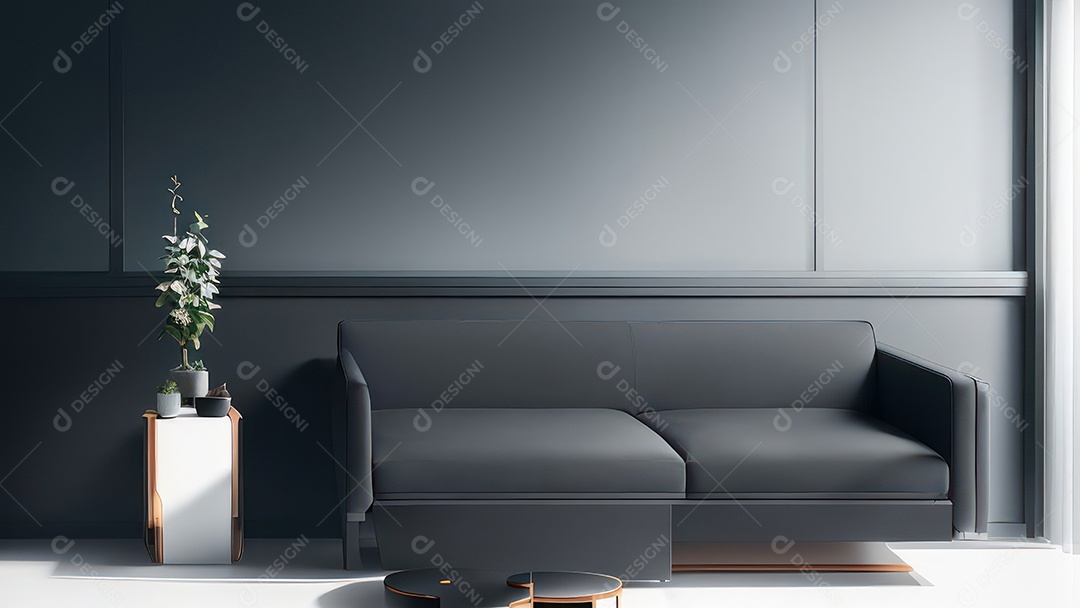 Casa decorada apartamento.